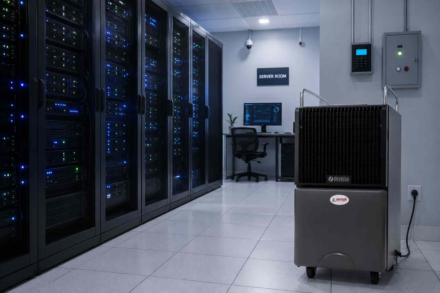 Why Server Rooms & Network Rooms Need Dehumidifiers